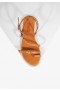 Women Flats | Schutz Shoes Annete Leather Sandal Brown
