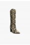 Women Maryana Boots | Schutz Shoes Maryana Block Boot Natural Snake