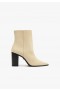 Women Mikki Boots | Schutz Shoes Mikki Block Bootie Beige