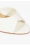 Women Mules | Schutz Shoes Cloe Patent Leather Sandal White