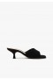 Women Mules | Schutz Shoes Dethalia Leather Sandal Black