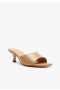 Women Mules | Schutz Shoes Dethalia Leather Sandal Honey Beige
