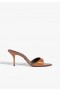 Women Mules | Schutz Shoes Elodie Patent Leather Sandal Honey Peach