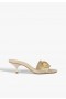Women Mules | Schutz Shoes Olga Kitten Sandal Beige