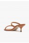 Women Mules | Schutz Shoes Taliah Woven Mid Sandal Brown