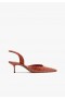 Women | Schutz Shoes Paola Mid Sling Pump Orange