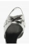 Women Slingbacks | Schutz Shoes Keefa Sling Sandal Silver