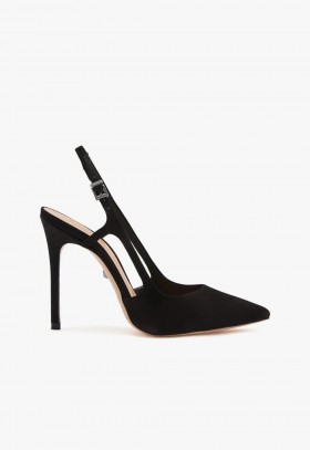 Women | Schutz Shoes Boris Slingback Pump Black