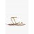 Women Flats | Schutz Shoes Annete Leather Sandal Animal Print