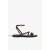Women Flats | Schutz Shoes Annete Leather Sandal Black