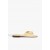 Women Flats | Schutz Shoes Lori Leather Sandal Beige