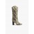 Women Maryana Boots | Schutz Shoes Maryana Block Boot Natural Snake