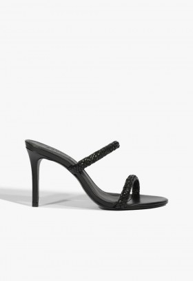 Múilíní do Mhná | Schutz Shoes Taliah Fite Sandal Dubh