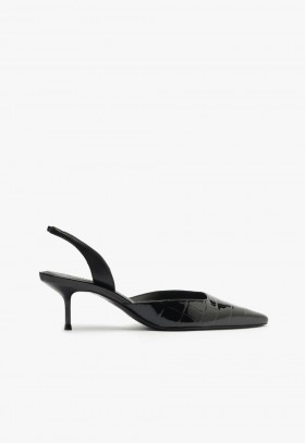 Mná | Caidéal Sling Paola Lárnach Schutz Shoes Dubh