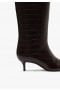  Stivali Maryana da donna | Schutz Shoes Maryana Lo Wide Boot Marrone