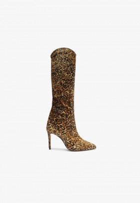 Maryana-støvler til dame | Schutz Shoes Maryana Wild Leather Boot Animal Print