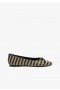 Baleriny damskie | Buty Schutz Arissa Straw Ballet Flat Black