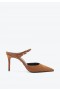  Kobiety | Buty Schutz Laura Mule Suede Pump Caramel