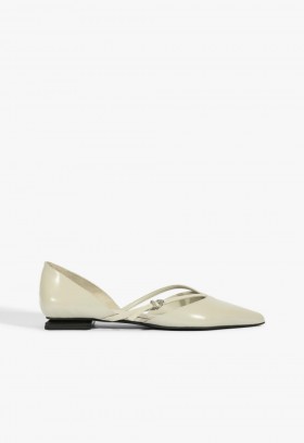  Baleriny damskie | Buty Schutz Rue Ballet Flat Grey
