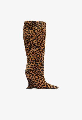 Kozaki damskie | Buty Schutz Siena Boot Animal Print