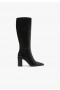  Ghete de damă | Schutz Shoes Mikki Up Block Boot Negre