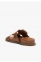 Sandale sport pentru femei | Schutz Shoes Enola Sporty Leather Sandal New Wood