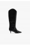  Dámske čižmy Maryana | Schutz Shoes Maryana Lo Wide Boot Black