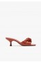  Dámske šľapky | Schutz Shoes Kareena Knot Mule Sandal Orange