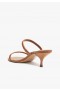  Damslip-ins | Schutz Shoes Taliah Mid Nappa Leather Sandal Honey Peach