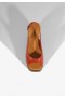  Dam Slingbacks | Schutz Shoes Rose Sling Lädersandaler Orange