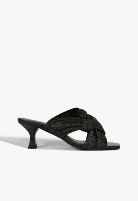 Dam Slip-ins | Schutz Shoes Kali Sandal Svart