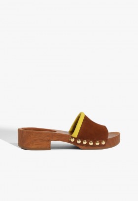  Damslip-ins | Schutz Shoes Shay Mocka Sandal Brun