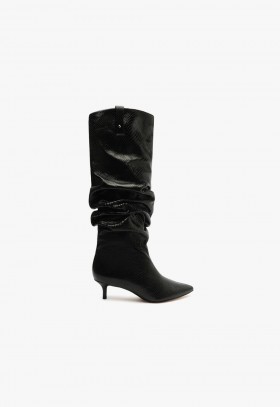  Botas Maryana para mujer | Botas Schutz Shoes Maryana Lo Slouch negras