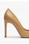  حذاء رياضي نسائي من Schutz Shoes Lou Nappa Leather Pump بلون بيج فاتح