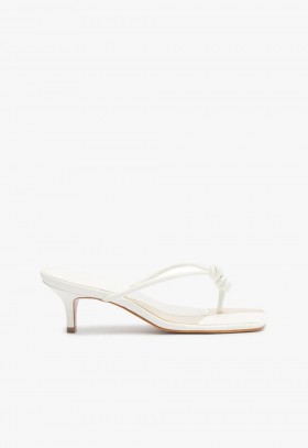  Dámské pantofle | Schutz Shoes Poppy Sandal Bílé