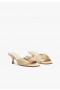 Kvinders Mules | Schutz Shoes Kareena Knot Mule Sandal Beige