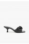 Kvinders Mules | Schutz Shoes Kareena Knot Mule Sandal Sort