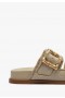 Naisten urheilulliset sandaalit | Schutz Shoes Enola Sporty Linen Sandal Oyster