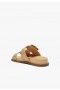  Sandales de sport pour femmes | Sandales en cuir tressé Enola Sporty de Schutz Shoes, beige clair