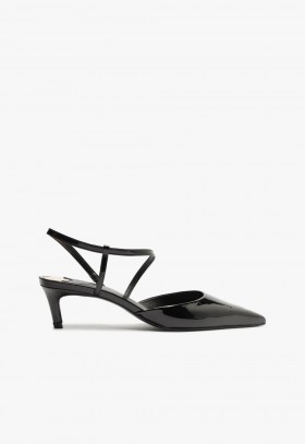 Femme | Escarpins Schutz Annie Mid noirs