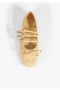  Damen Ballerinas | Schutz Shoes Arissa Strap Ballerinas Beige