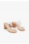  Damen-Pantoletten | Schutz Shoes Victorie Sandale Honigbeige