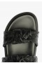  Sportliche Damensandalen | Schutz Shoes Kareena Knot Sportsandale Schwarz