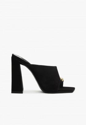  Damen-Pantoletten | Schutz Shoes Jodie Sandale Schwarz