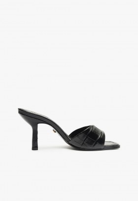  Damen-Pantoletten | Schutz Shoes Posseni Sandale Schwarz